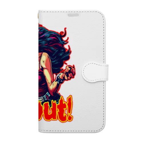 SHOUT!　【ROCK歌手】シャウト！ Book-Style Smartphone Case