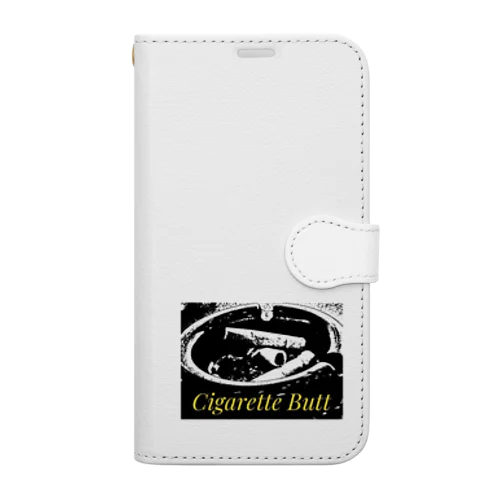 Cigarette Butt 手帳型スマホケース