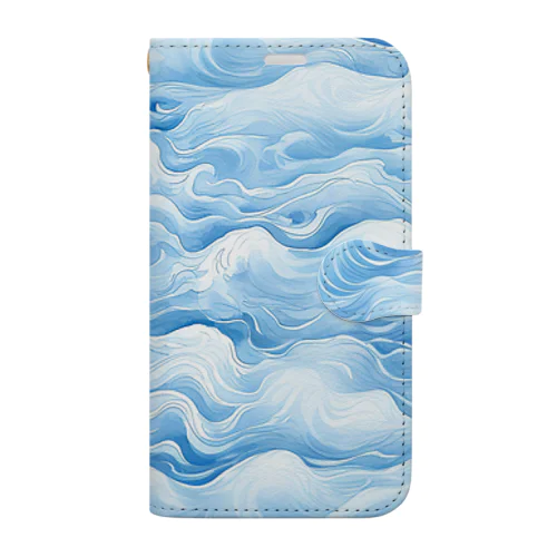 流れるリズム Book-Style Smartphone Case