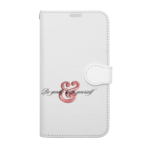 ☆Be gentle with yourself☆ Book-Style Smartphone Case