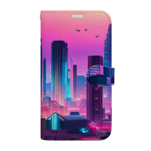 未来都市の視線　～Gaze of the Future City～ Book-Style Smartphone Case