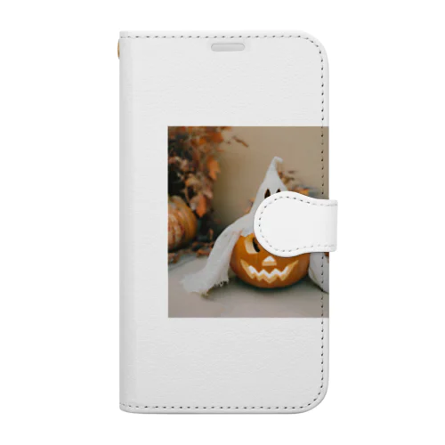 ハロウィンパーティー Book-Style Smartphone Case