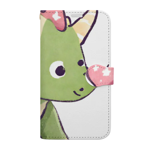 トリケラトプスくん Book-Style Smartphone Case