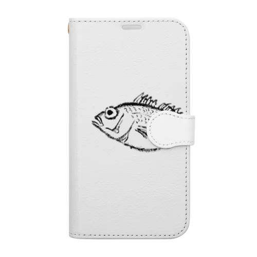 クロムツくん Book-Style Smartphone Case