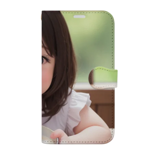 子供美少女グッズ Book-Style Smartphone Case