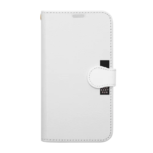 モダンでシンプルなランナーのシルエット Book-Style Smartphone Case