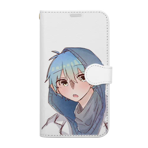 あおくん Book-Style Smartphone Case