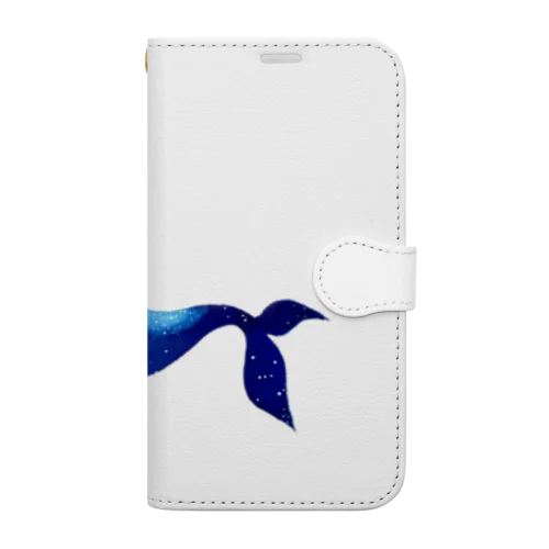 whale flows Book-Style Smartphone Case