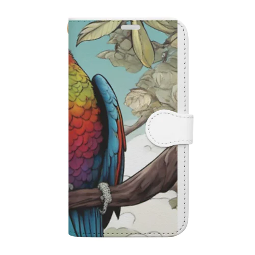 karafurインコ Book-Style Smartphone Case