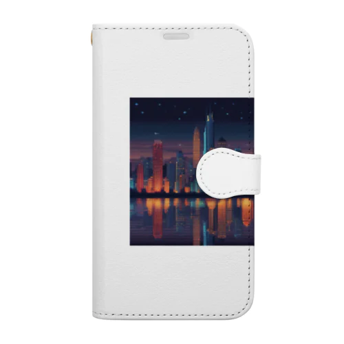 夜景 Book-Style Smartphone Case