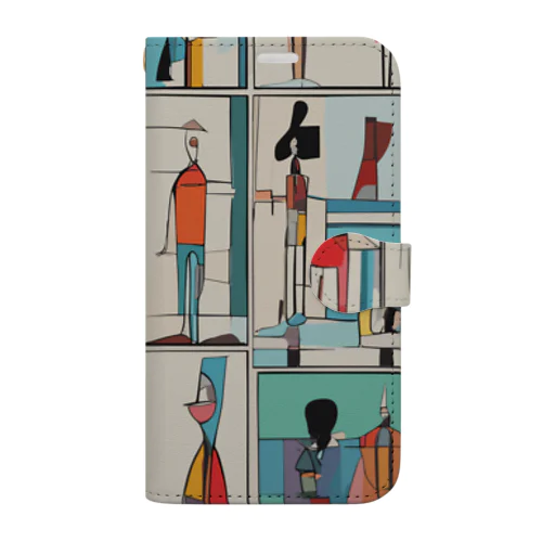 Contemporary Art(1) Book-Style Smartphone Case