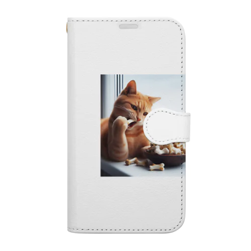 Bones & Cats（骨 & 猫） Book-Style Smartphone Case