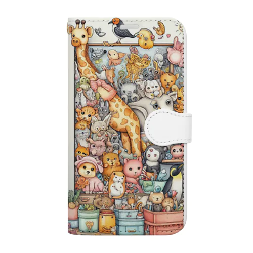 アニマルクローゼット04 Book-Style Smartphone Case