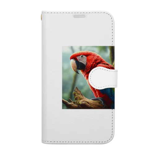 コンゴウインコ Book-Style Smartphone Case