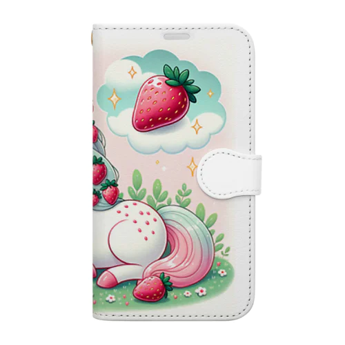 🍓ドリームベリーちゃん🍓 手帳型スマホケース