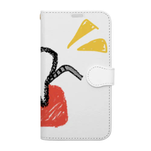 歯検査くん Book-Style Smartphone Case