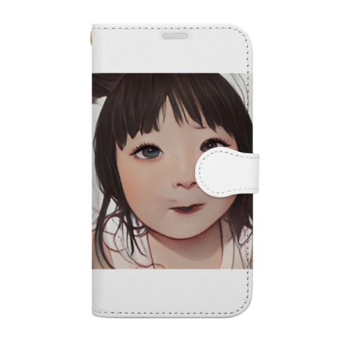 変顔？ Book-Style Smartphone Case