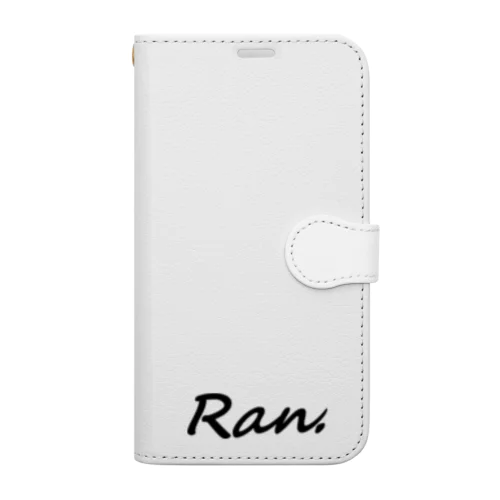 Ranドット 手帳型スマホケース