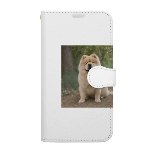 チャウチャウ犬Ⅱ　chow chow Book-Style Smartphone Case