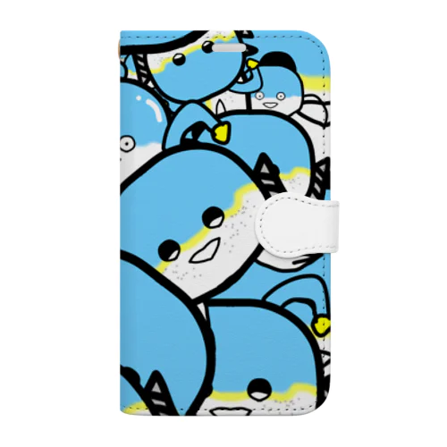 パファーくん Book-Style Smartphone Case