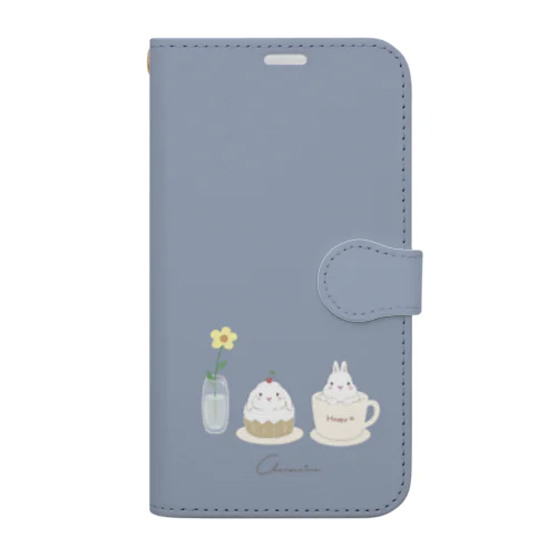 うさカフェ・Ｅ Book-Style Smartphone Case