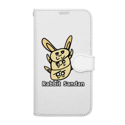 Rabbit Sandan(ラビット サンダン) 手帳型スマホケース