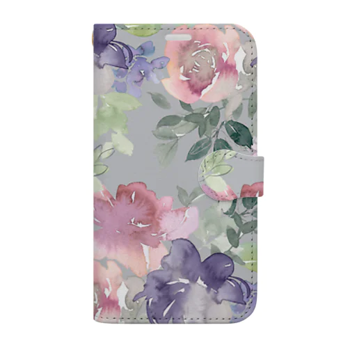 flower-p2 Book-Style Smartphone Case