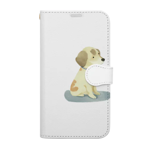 かわいい犬グッズ Book-Style Smartphone Case