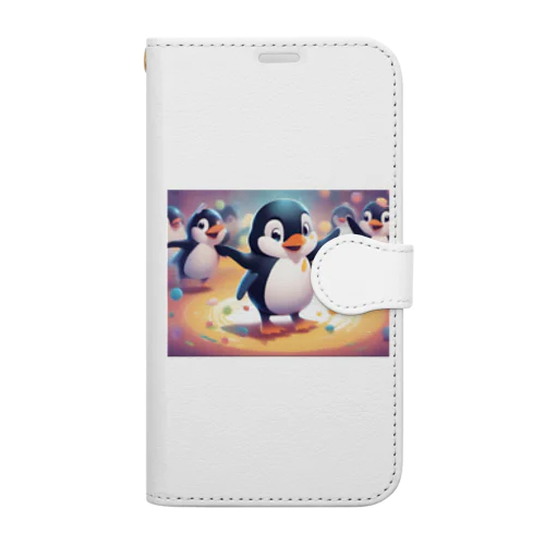 ペンギンダンス 手帳型スマホケース