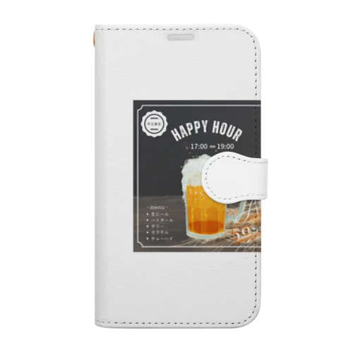 BEER-ビール 手帳型スマホケース