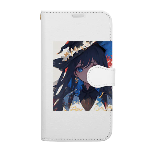 魔女イラストグッズ Book-Style Smartphone Case