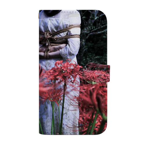 彼岸花 Book-Style Smartphone Case