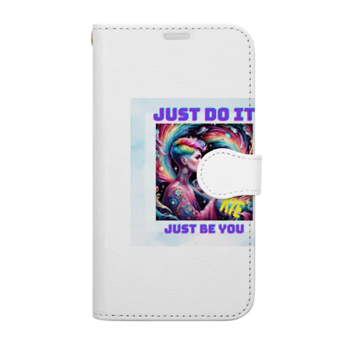 JUST DO IT 手帳型スマホケース