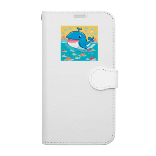 楽しい海の中 Book-Style Smartphone Case