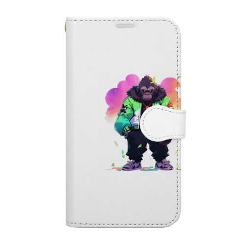 ストリートゴリラ (Street Gorilla) Book-Style Smartphone Case