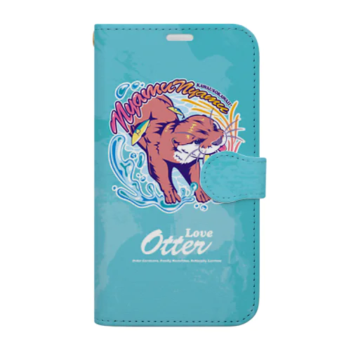 𝙎𝙩𝙧𝙚𝙚𝙩 𝙆𝙖𝙬𝙖𝙪𝙨𝙤 - 𝙎𝙥𝙡𝙖𝙨𝙝 - Book-Style Smartphone Case