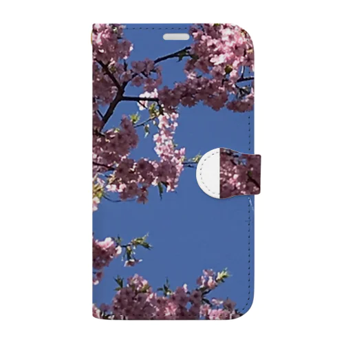 桜🌸 手帳型スマホケース