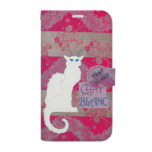 CHAT BLANCー０Q１3 Book-Style Smartphone Case