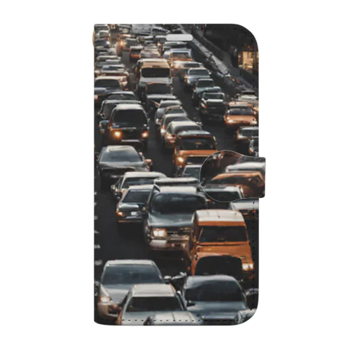 Traffic Jam 手帳型スマホケース