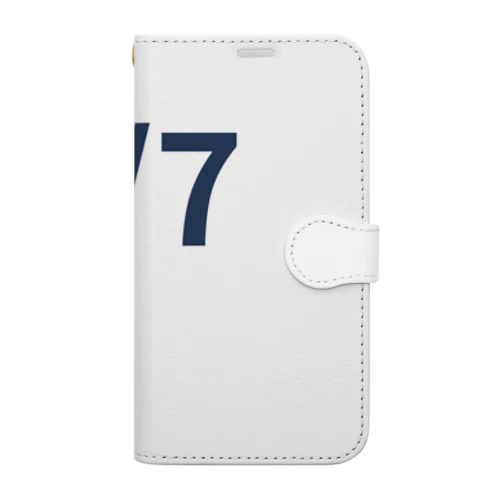 日付グッズ7/7バージョン Book-Style Smartphone Case