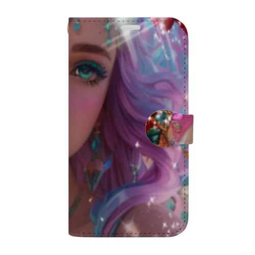 healing mermaid REINA Book-Style Smartphone Case