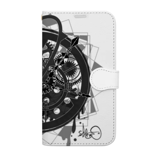 mono clock Book-Style Smartphone Case