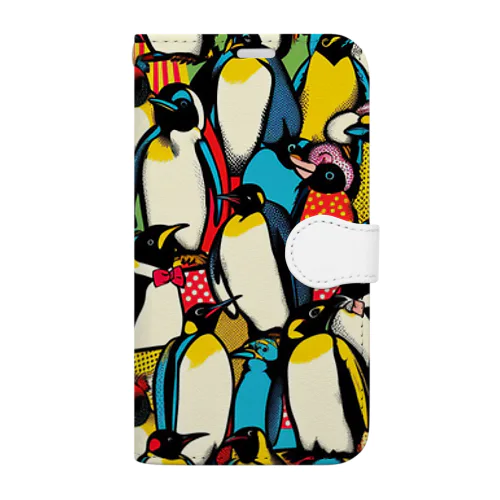 ペンギンパーティー Book-Style Smartphone Case