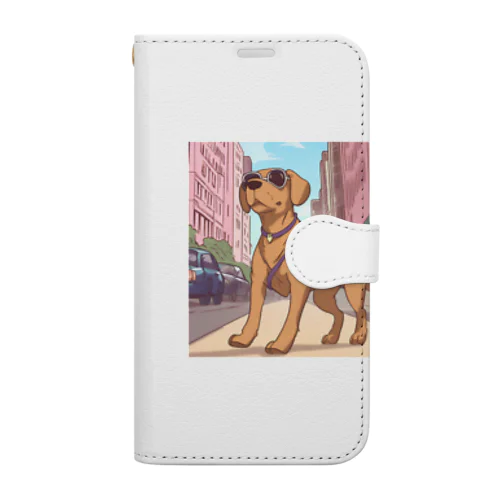 街ゆくDOG Book-Style Smartphone Case