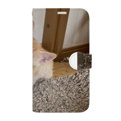 可愛い猫 手帳型スマホケース