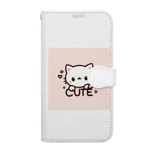 Cut 猫 Book-Style Smartphone Case