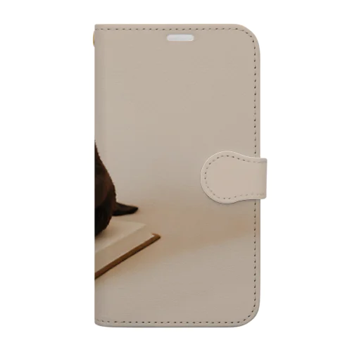 本だいすきラッコくん🦦 Book-Style Smartphone Case