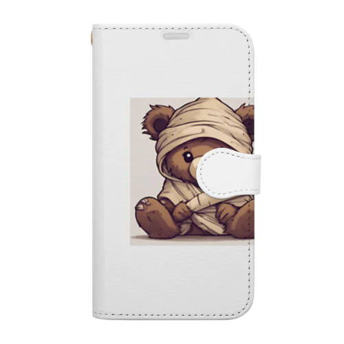 ミイラクマさん Book-Style Smartphone Case