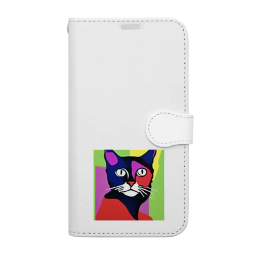 COLOR CAT 手帳型スマホケース