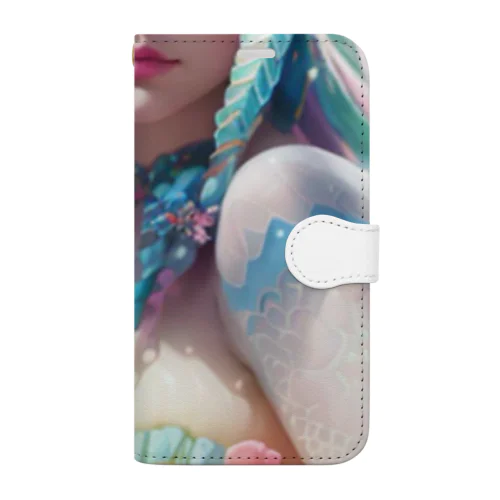 mermaid from new earth Book-Style Smartphone Case